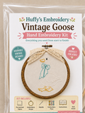 Vintage inspired goose embroidery kit