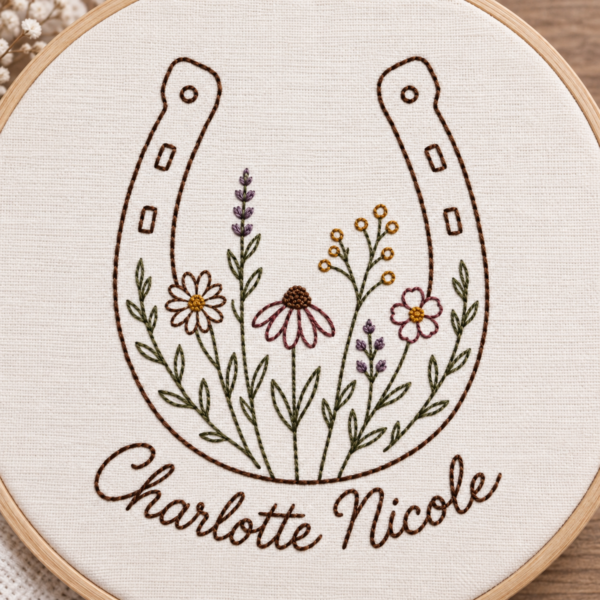 Personalized Keepsake Hoop