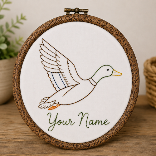 Baby keepsake hoop