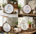 4” Princess Line Art Embroidery Hoop | Handmade Disney Inspired Embroidery | Minimalist Princess Wall Decor | Nursery Decor | Gift for Disney Fans