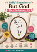 But God Hand Embroidery Kit 🧵💕