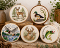 Ultimate Outdoors Hand Embroidery Kit Bundle – Set of 5 Complete Beginner-Friendly Embroidery Kits