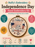 Independence Day Hand Embroidery Kit