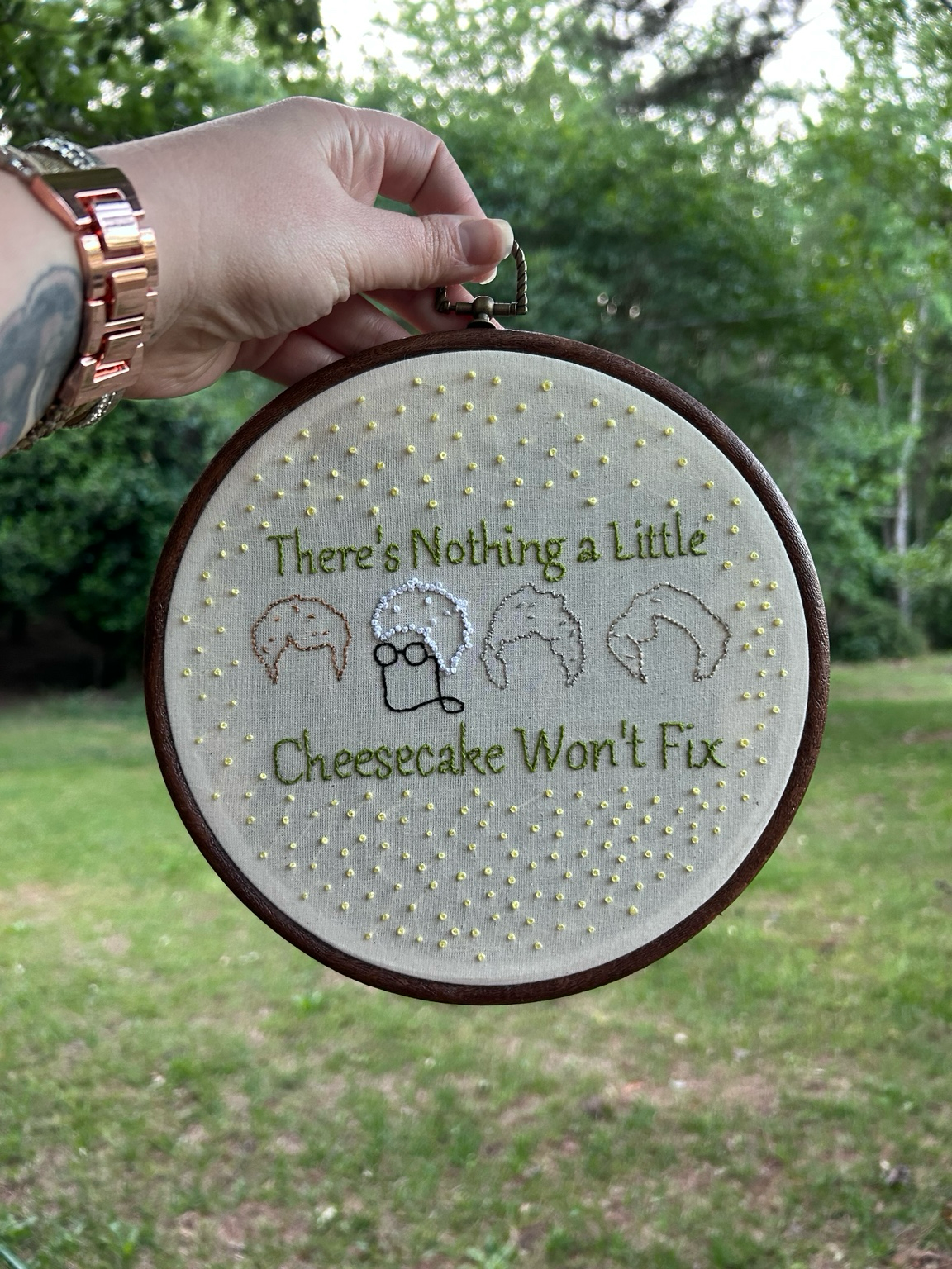 Golden Girls 8” Hoop