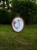 Chicken 4” Hoop