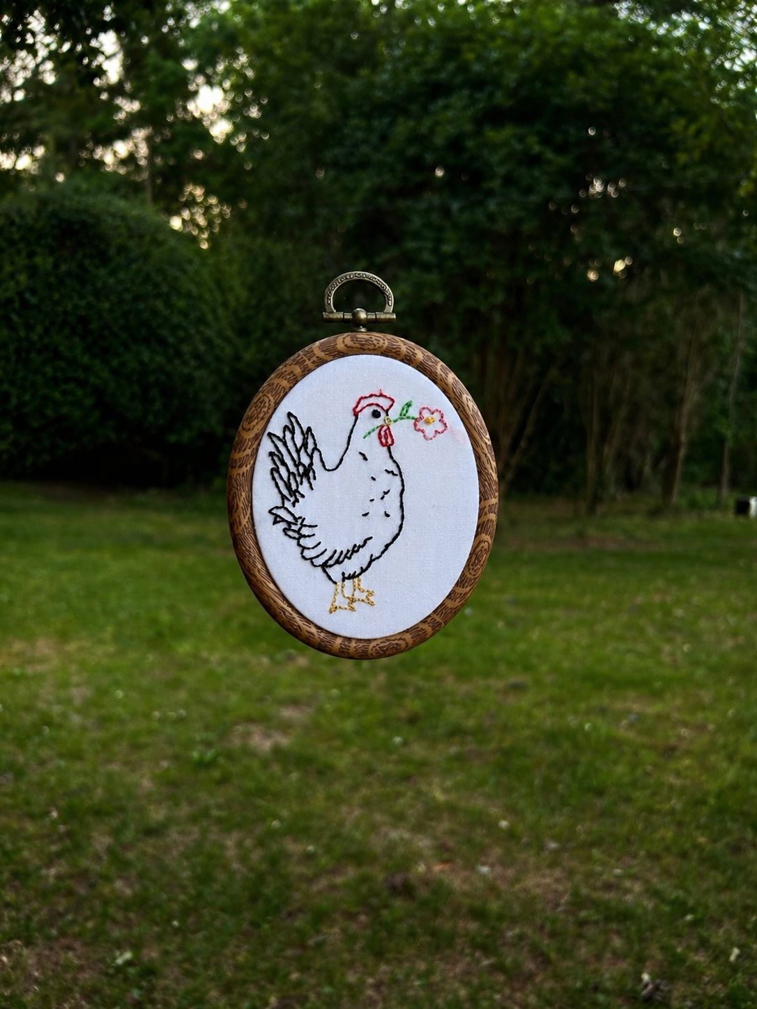 Chicken 4” Hoop