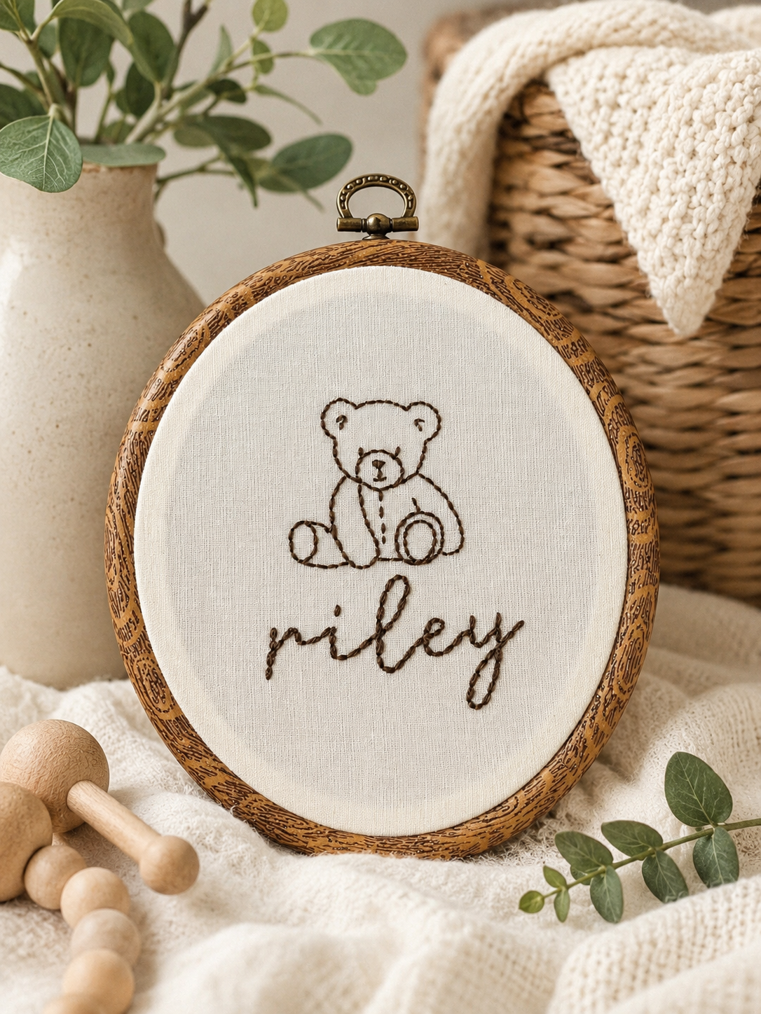 Personalized Keepsake Hoop